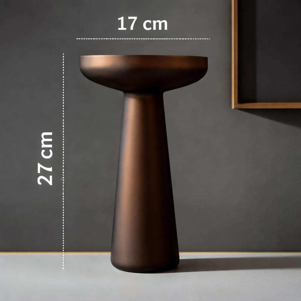 Vaso de Vidro Fosco Premium Estilo Nórdico – Decoração Sofisticada!
