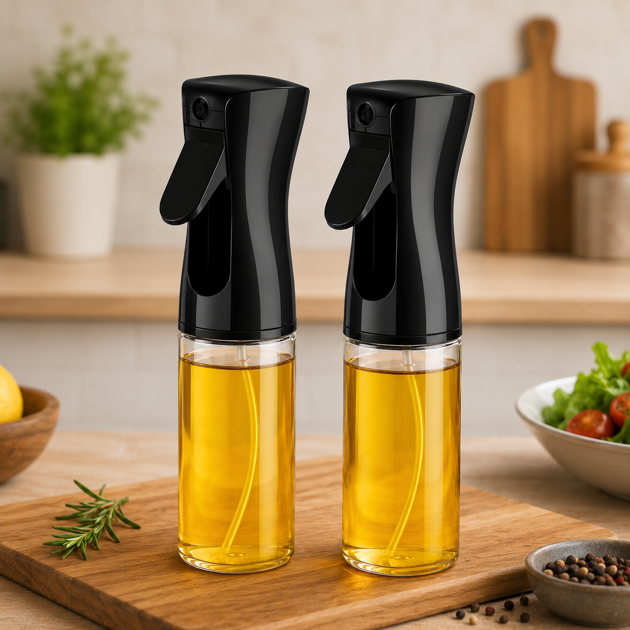Borrifador de vidro Multiuso - Ideal para azeite e muito mais