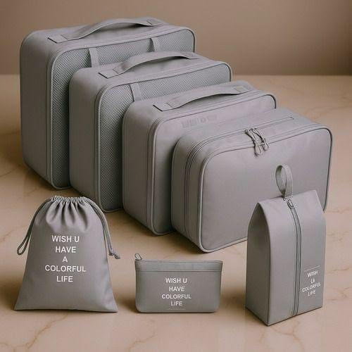 Kit Organizador - Bolsas para Mala de Viagem – (7 ou 10 Peças)