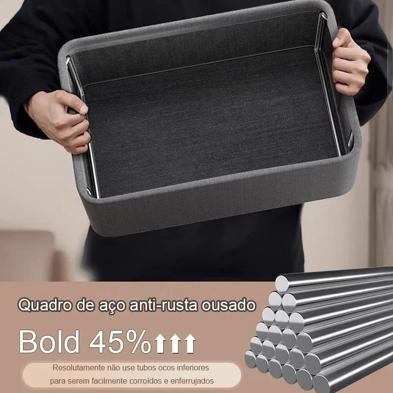 Caixa Organizadora de roupas - Ganhe mais espaço e organize em minutos
