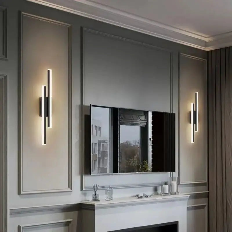 Luminária LED de Parede com Estilo Moderno e Luz Aconchegante