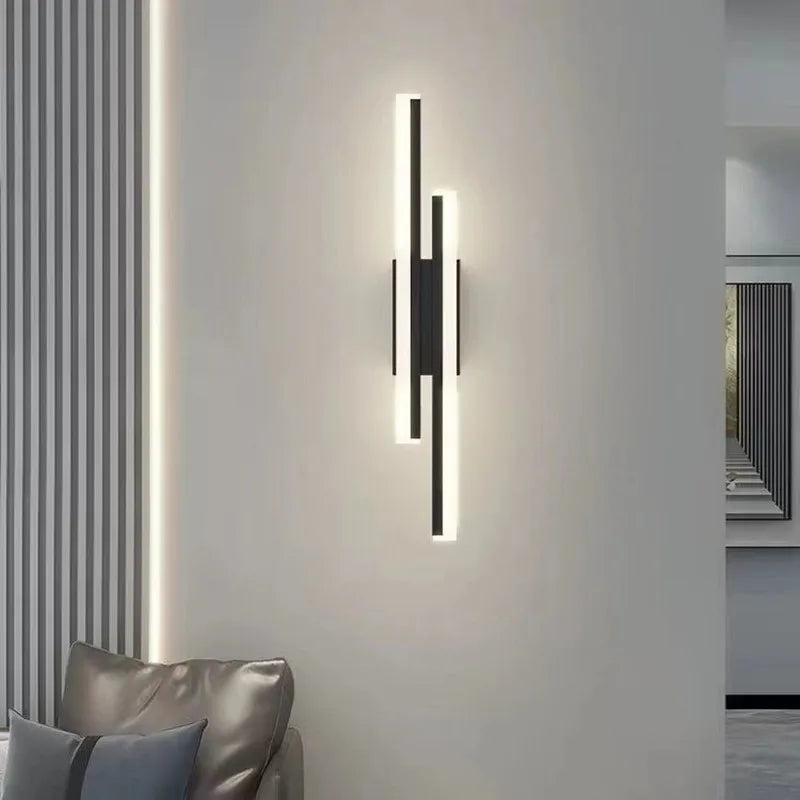 Luminária LED de Parede com Estilo Moderno e Luz Aconchegante