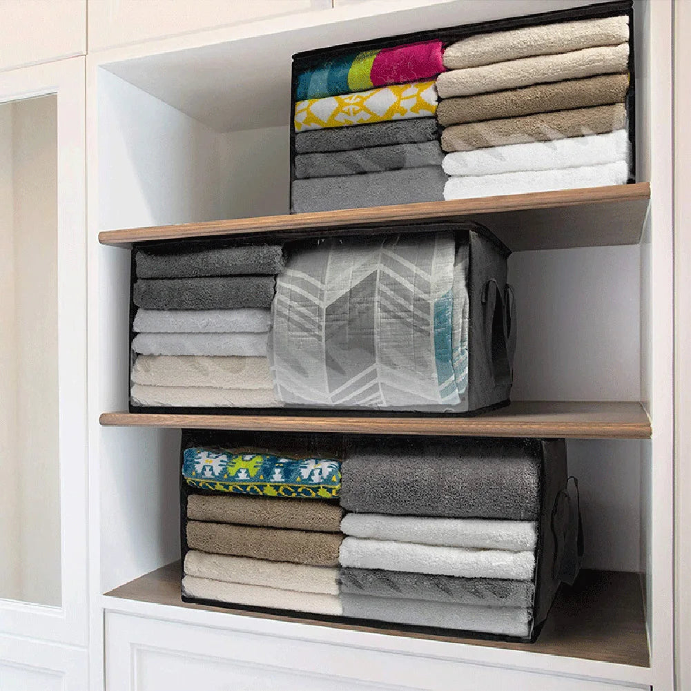 Saco Organizador Dobrável Premium para Roupas e Cobertores