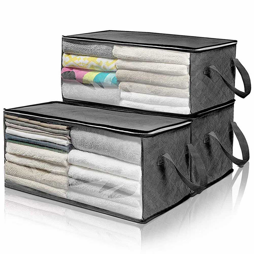 Saco Organizador Dobrável Premium para Roupas e Cobertores