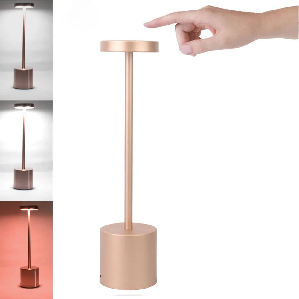 Luminária de Mesa LED com Sensor de Toque sem Fio