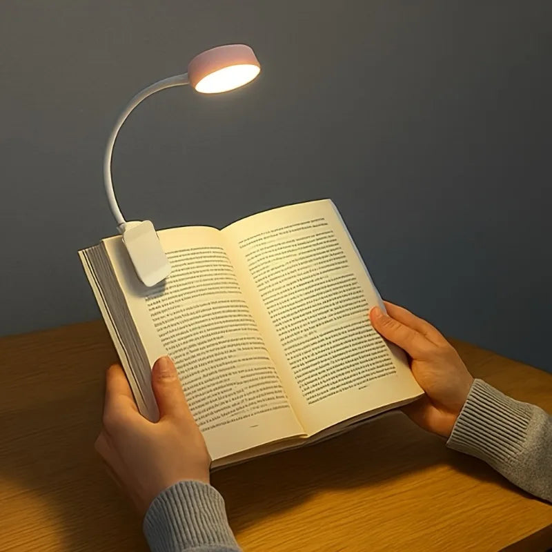 Luz de Leitura Led - Portátil com Clip - USB
