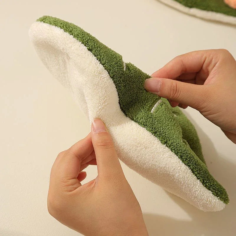 Toalha de Mão Folha Tidy Home – Macia, Absorvente e Decorativa para Cozinha e Banheiro