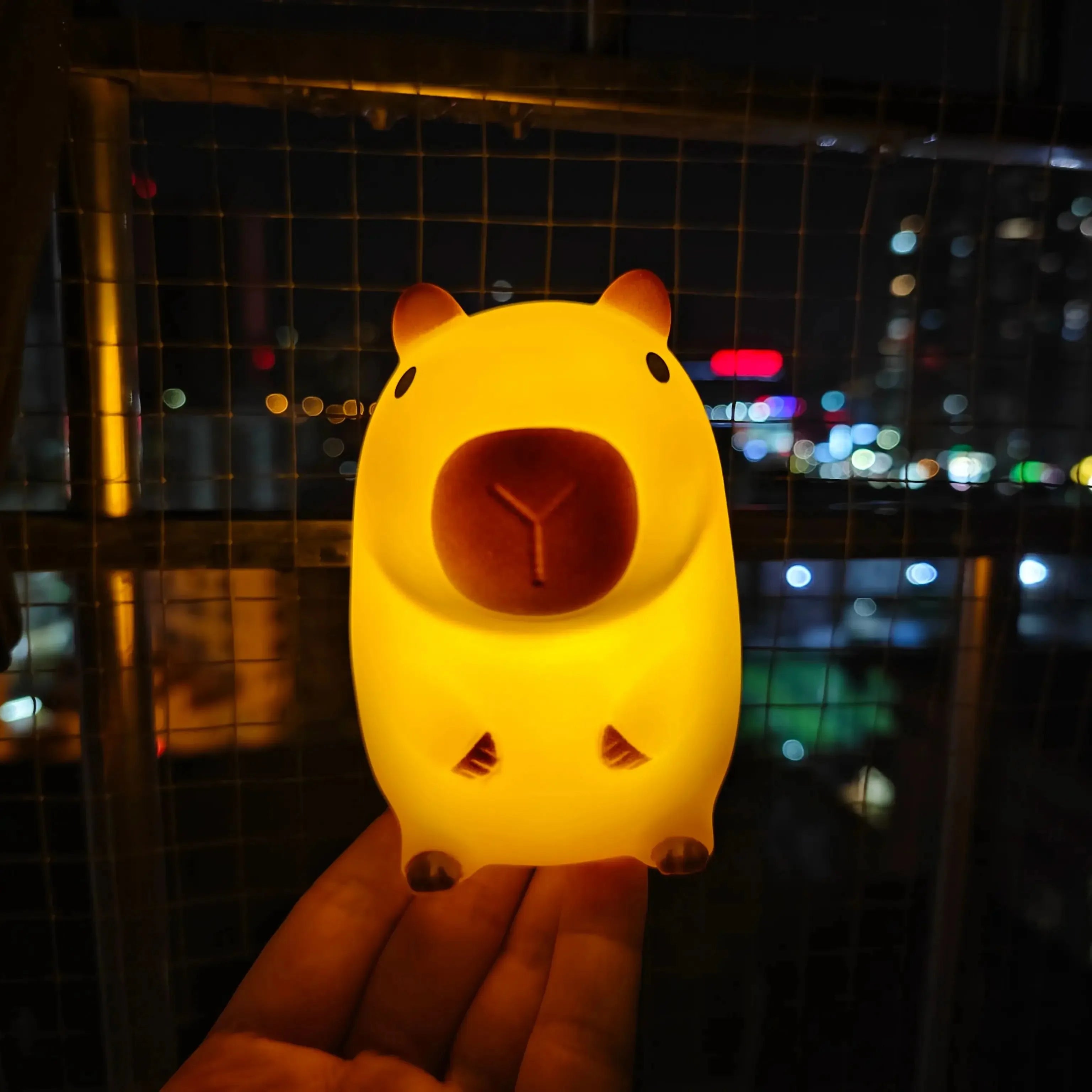 Luminária Capivara LED em Silicone