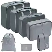Kit Organizador - Bolsas para Mala de Viagem – (7 ou 10 Peças)