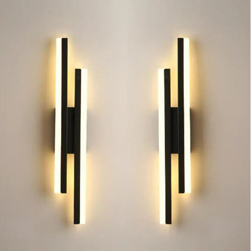 Luminária LED de Parede com Estilo Moderno e Luz Aconchegante